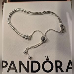 Pandora Adjustable Silver Bracelet